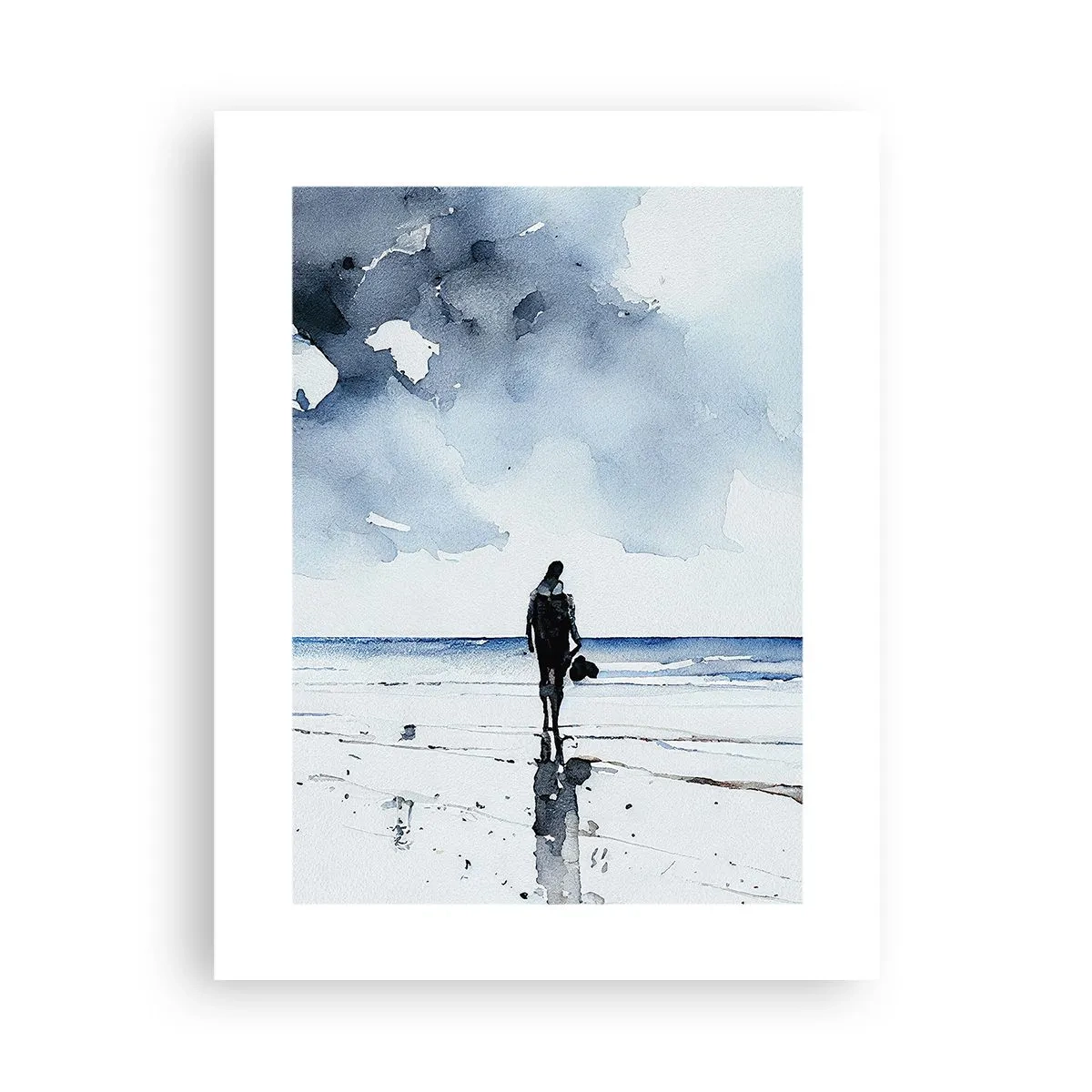 Plakat - Rozmowa z morzem - 30x40 cm
