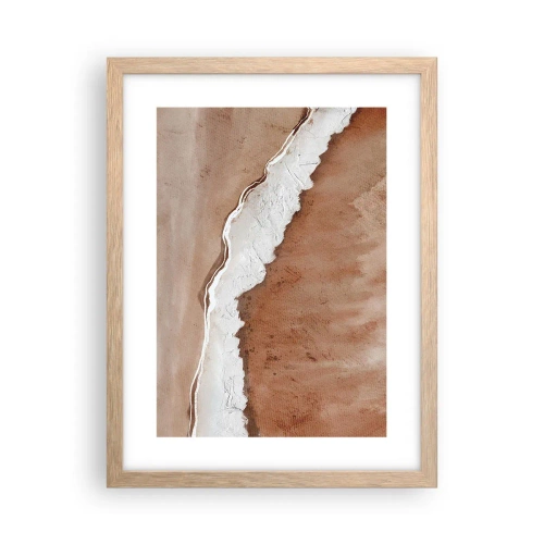 Plakat w ramie jasny dąb - W kolorach ziemi - 30x40 cm