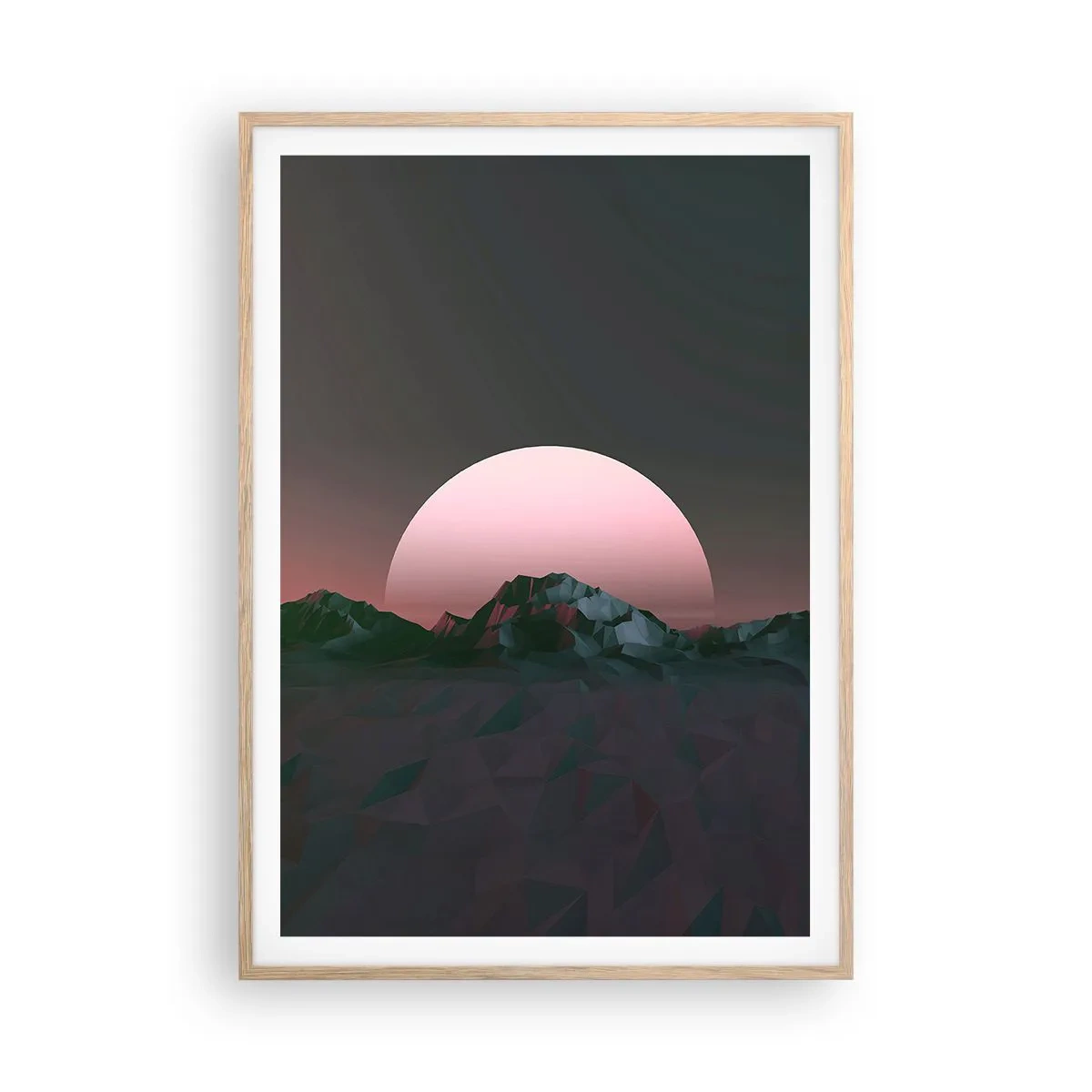 Plakat w ramie jasny dąb - W sąsiedniej galaktyce - 70x100 cm