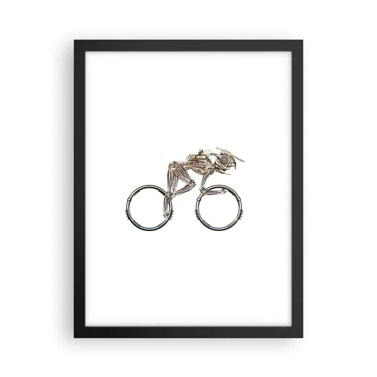 Plakat w czarnej ramie - Wspaniała maszyna - 30x40 cm