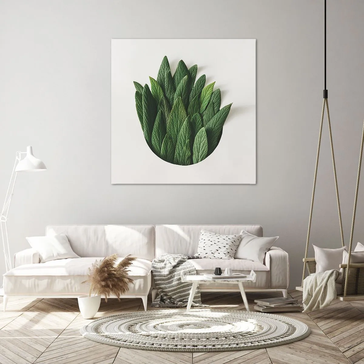 Obraz na płótnie - Nieposkromiona ciekawość - 70x70 cm