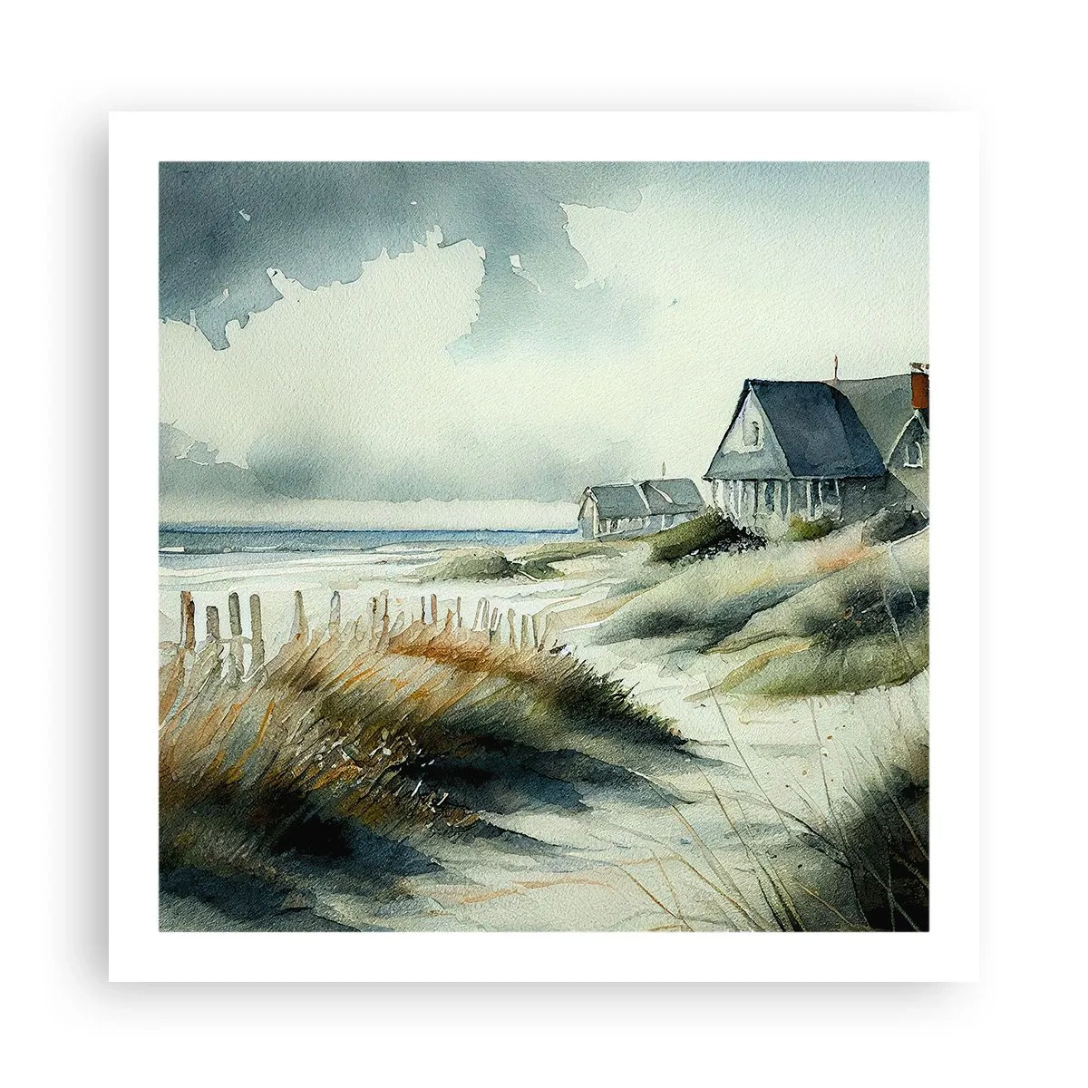 Plakat - Z dala od zgiełku - 60x60 cm