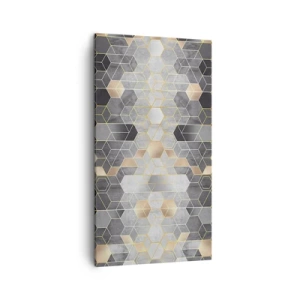 Obraz na płótnie - Diamentowa kompozycja - 45x80 cm