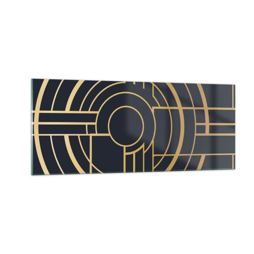 Obraz na szkle - Obroty rzeczy - 100x40 cm