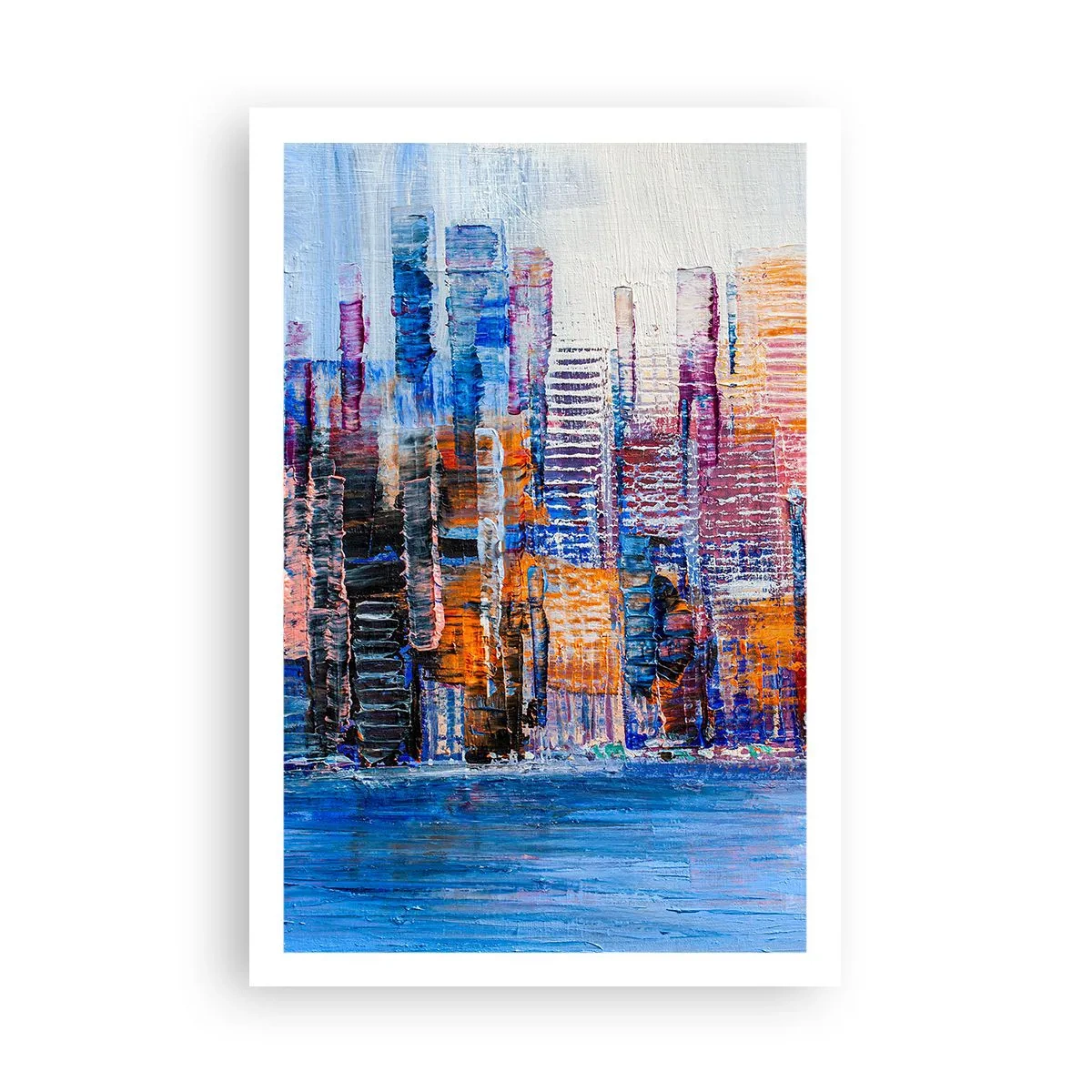 Plakat - Radosna metropolia - 61x91 cm