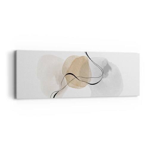 Obraz na płótnie - Powietrzne paciorki - 90x30 cm