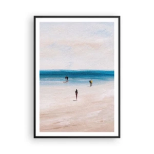 Plakat w czarnej ramie - Naturalna potrzeba - 70x100 cm