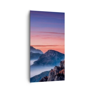 Obraz na płótnie - Nad dolinami - 65x120 cm