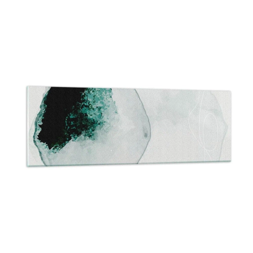 Obraz na szkle - W kropli wody - 90x30 cm