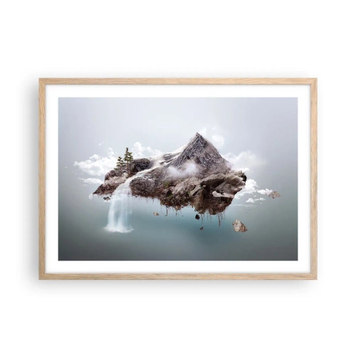 Plakat w ramie jasny dąb - Okiem surrealisty - 70x50 cm