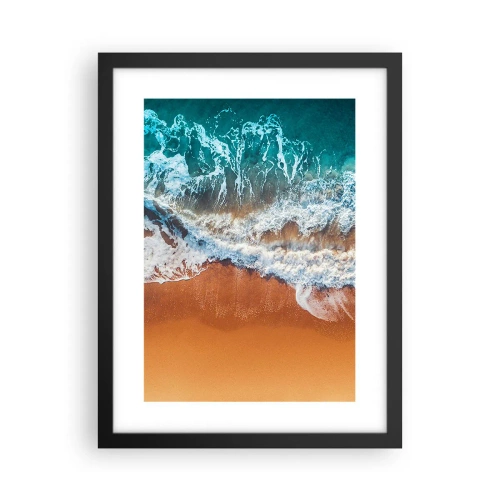 Plakat w czarnej ramie - Zawsze w parze - 30x40 cm