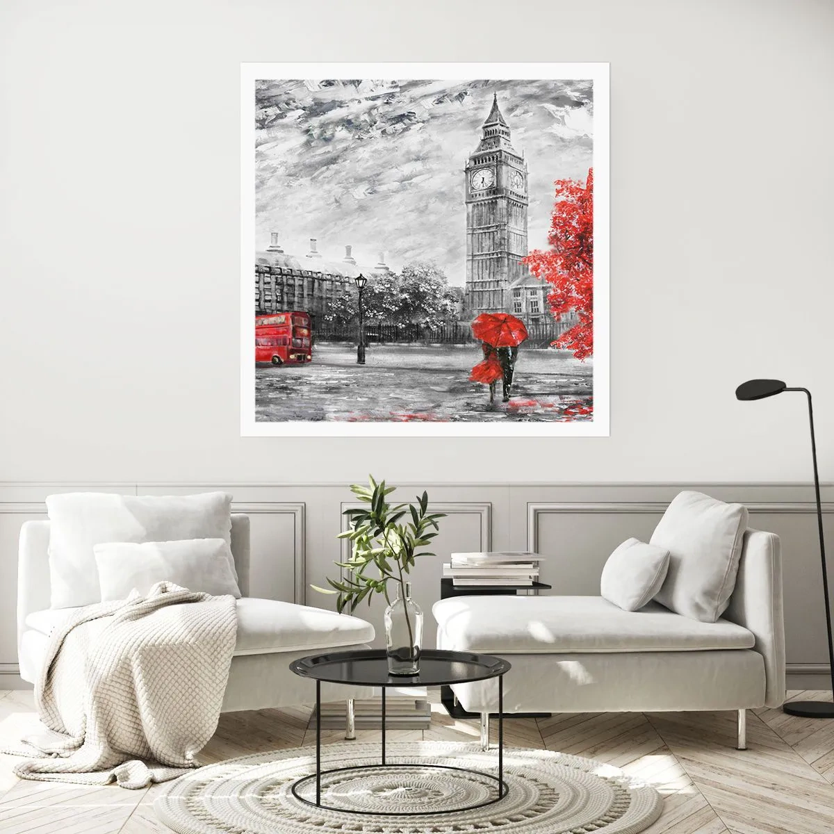 Plakat - Ekscytujący dzień - 60x60 cm