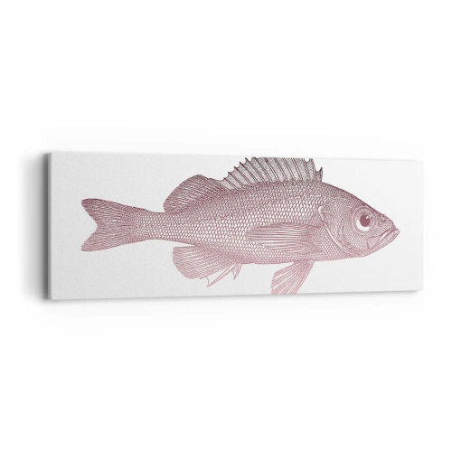 Obraz na płótnie - Ryba wielkooka - 90x30 cm
