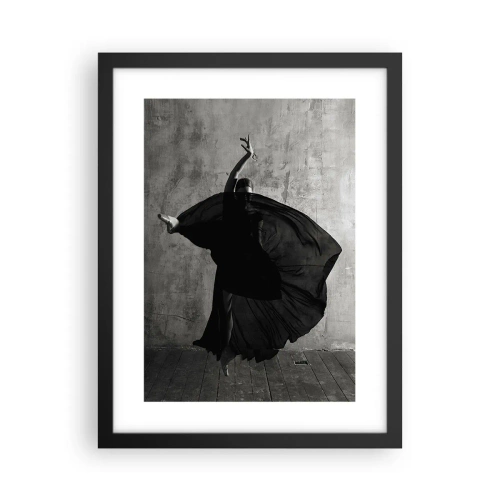 Plakat w czarnej ramie - Pełne pasji pas - 30x40 cm