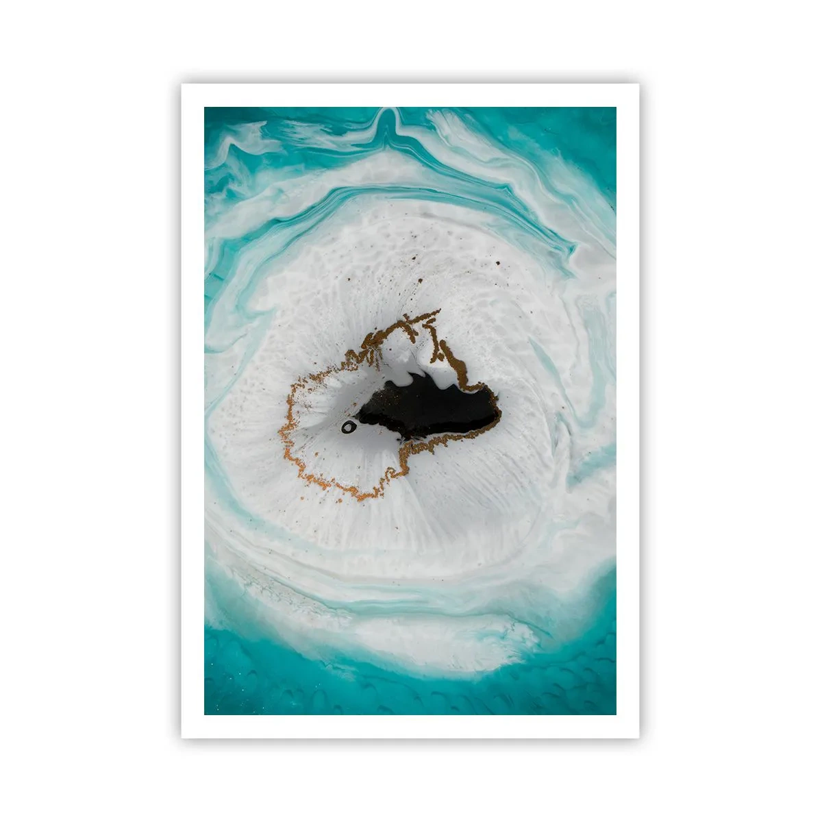 Plakat - Wniknąć do wnętrza - 70x100 cm