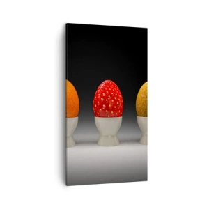 Obraz na płótnie - Owocowe śniadanie - 45x80 cm