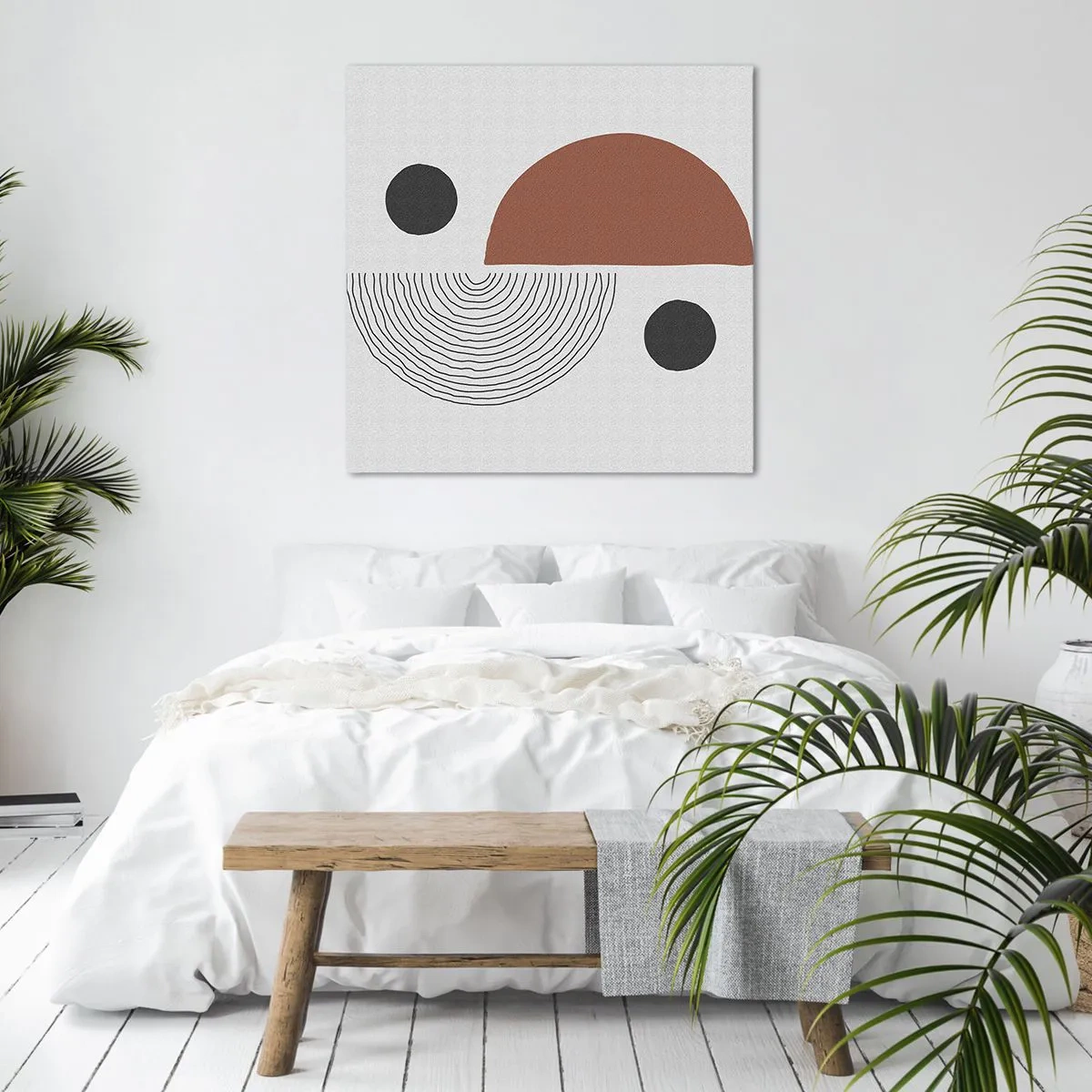 Obraz na płótnie - Doskonałość koła - 60x60 cm