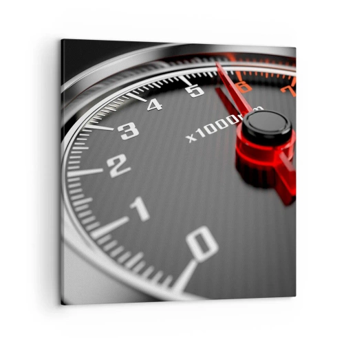 Obraz na płótnie - Gaz do dechy - 50x50 cm