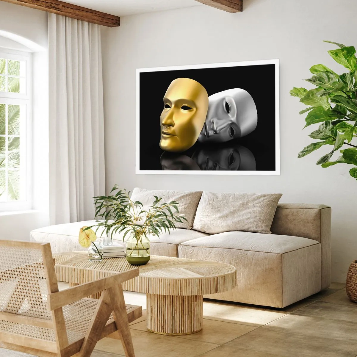 Plakat - Życie to jest teatr - 40x30 cm