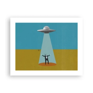 Plakat - Bliskie spotkanie - 50x40 cm