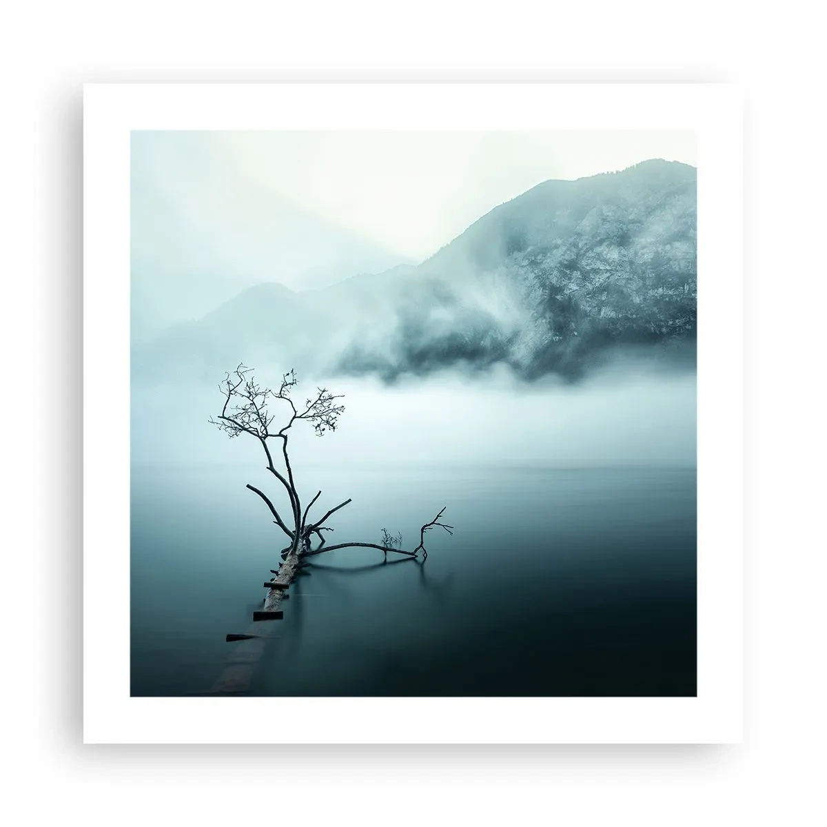 Plakat - Z wody i mgły - 50x50 cm