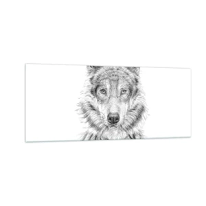 Obraz na szkle - Urodzony przywódca - 100x40 cm