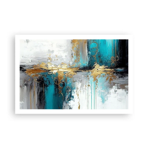 Plakat - Wszystko płynie - 91x61 cm