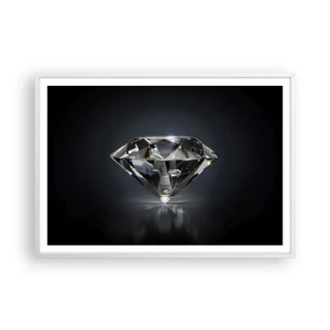 Plakat w białej ramie - Best girls friend - 100x70 cm