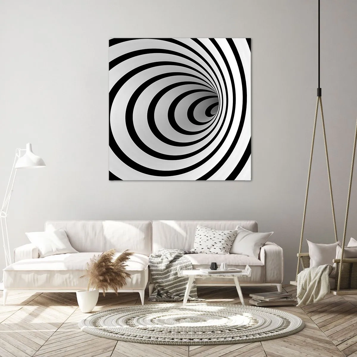 Obraz na płótnie - Też nie możesz się oprzec? - 70x70 cm