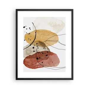 Plakat w czarnej ramie - Jak powietrze lekkie, przejrzyste - 40x50 cm