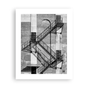 Plakat - Industrialny styl - 40x50 cm