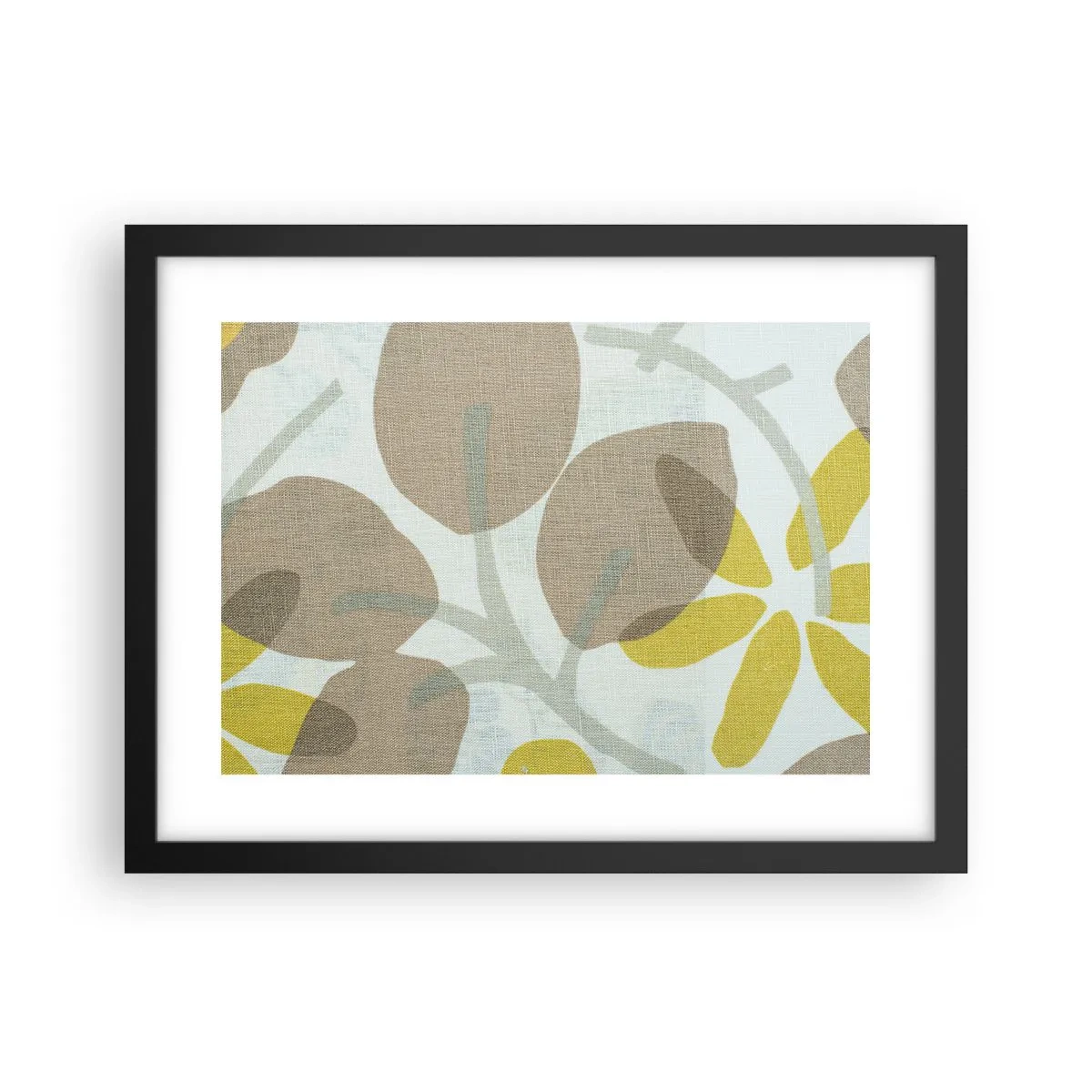 Plakat w czarnej ramie - Kompozycja w pełnym słońcu - 40x30 cm