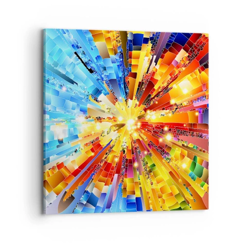 Obraz na płótnie - In medias res - 70x70 cm