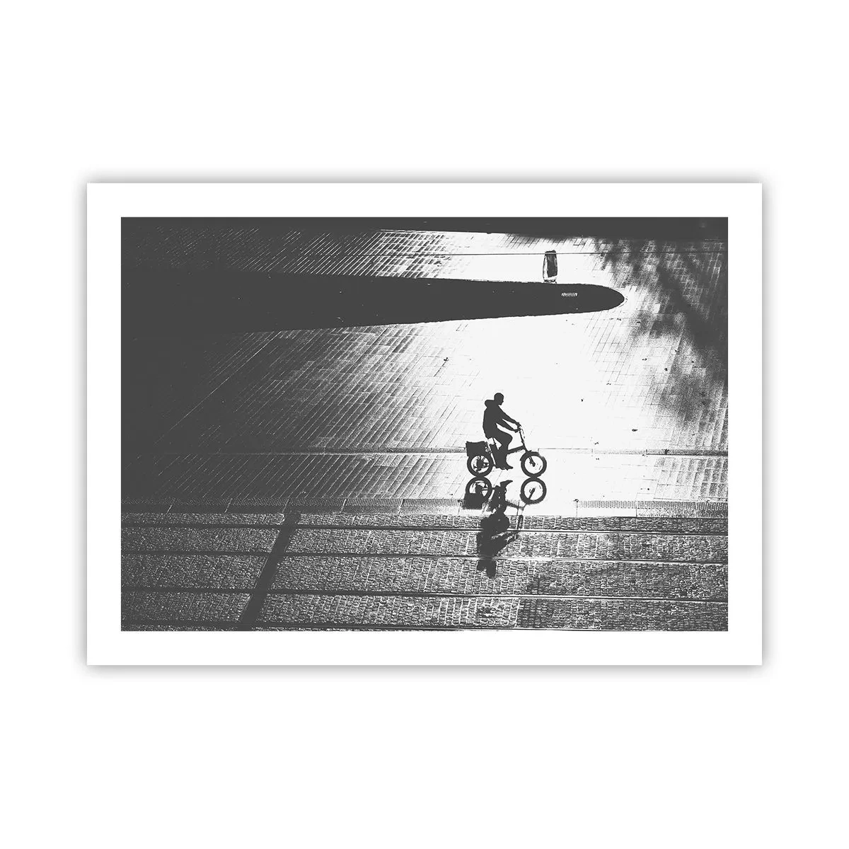 Plakat - Przed siebie, przez miasto - 70x50 cm