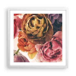 Plakat w białej ramie - Święto życia - 50x50 cm