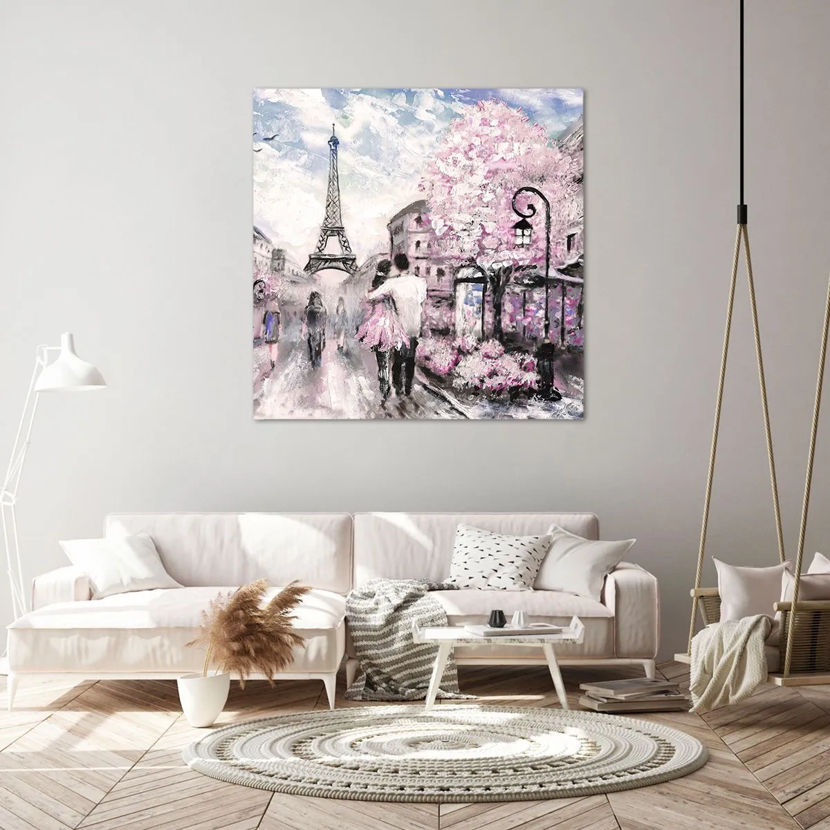 Obraz na płótnie - Jak zakochac się, to tylko w… - 60x60 cm