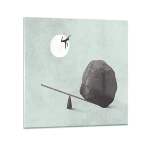 Obraz na szkle - Spełnione marzenie - 70x70 cm