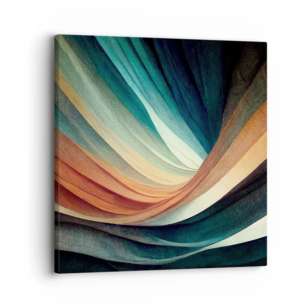 Obraz na płótnie - Utkane z barw - 30x30 cm
