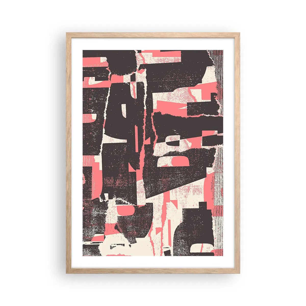 Plakat w ramie jasny dąb - Cały ten zgiełk - 50x70 cm