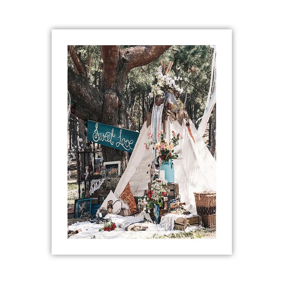 Plakat - Make love… - 40x50 cm