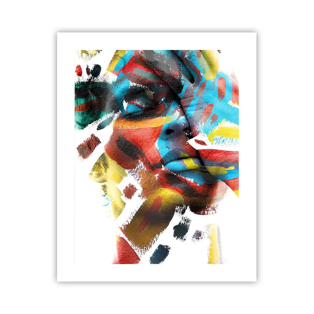 Plakat - Barwna osobowość - 40x50 cm