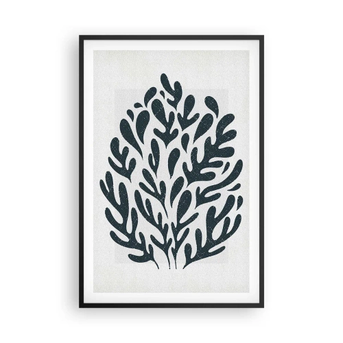 Plakat w czarnej ramie - Kształty natury - 61x91 cm