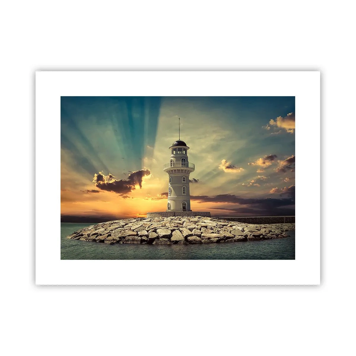 Plakat - Światło - Dobro - Piękno - 40x30 cm