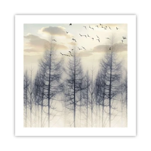 Plakat - Duchy lasu - 50x50 cm