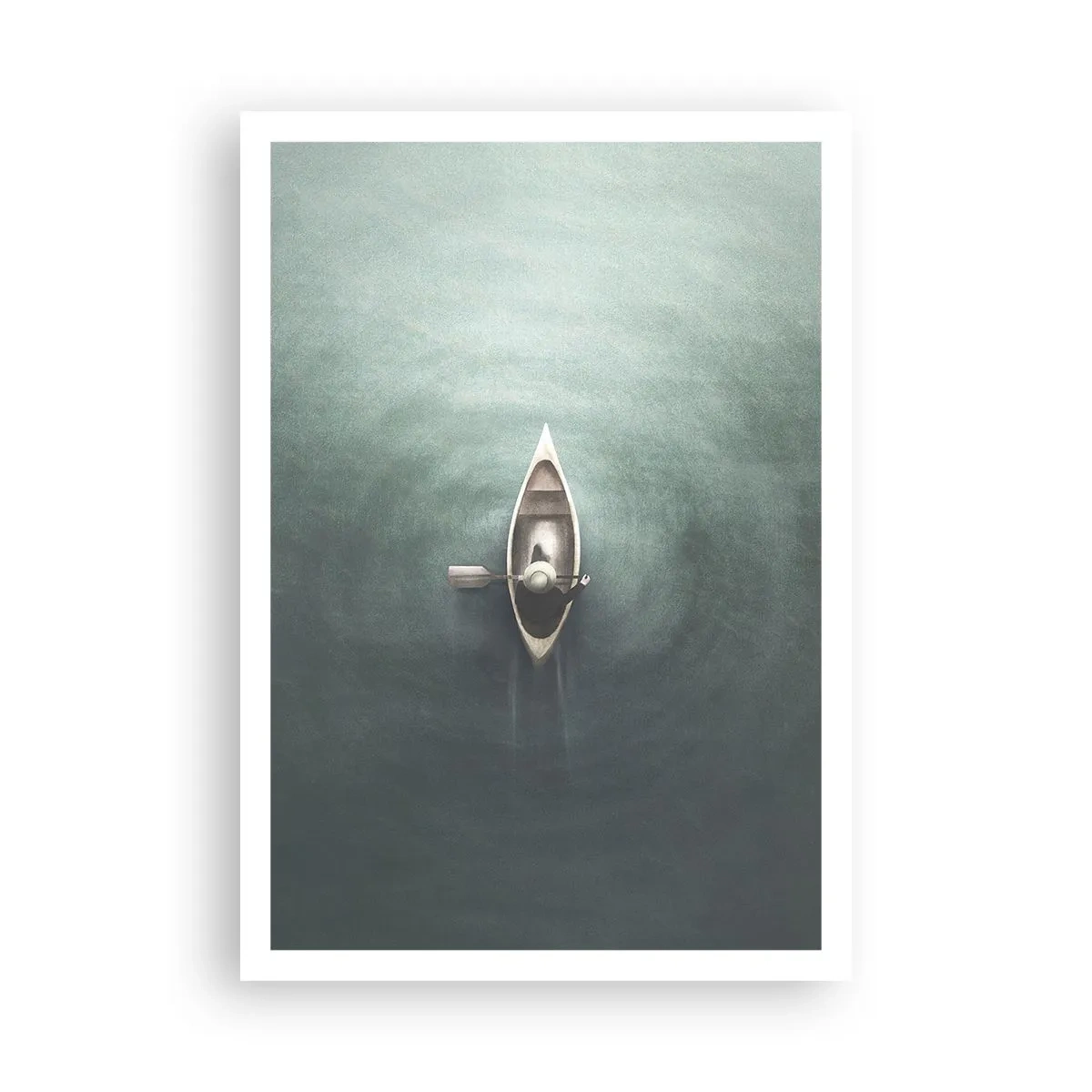 Plakat - Przez księżycowe jezioro - 70x100 cm