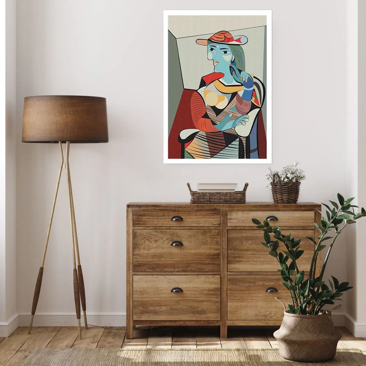 Plakat - Oczami Picassa - 70x100 cm