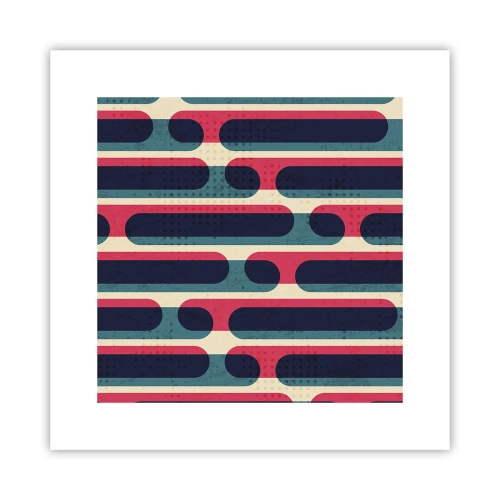 Plakat - W głąb i do przodu - 30x30 cm