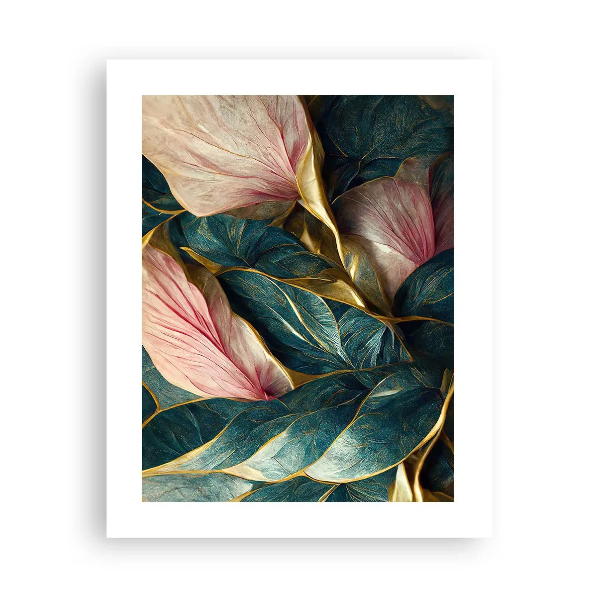 Plakat - Naturalna elegancja i styl - 40x50 cm