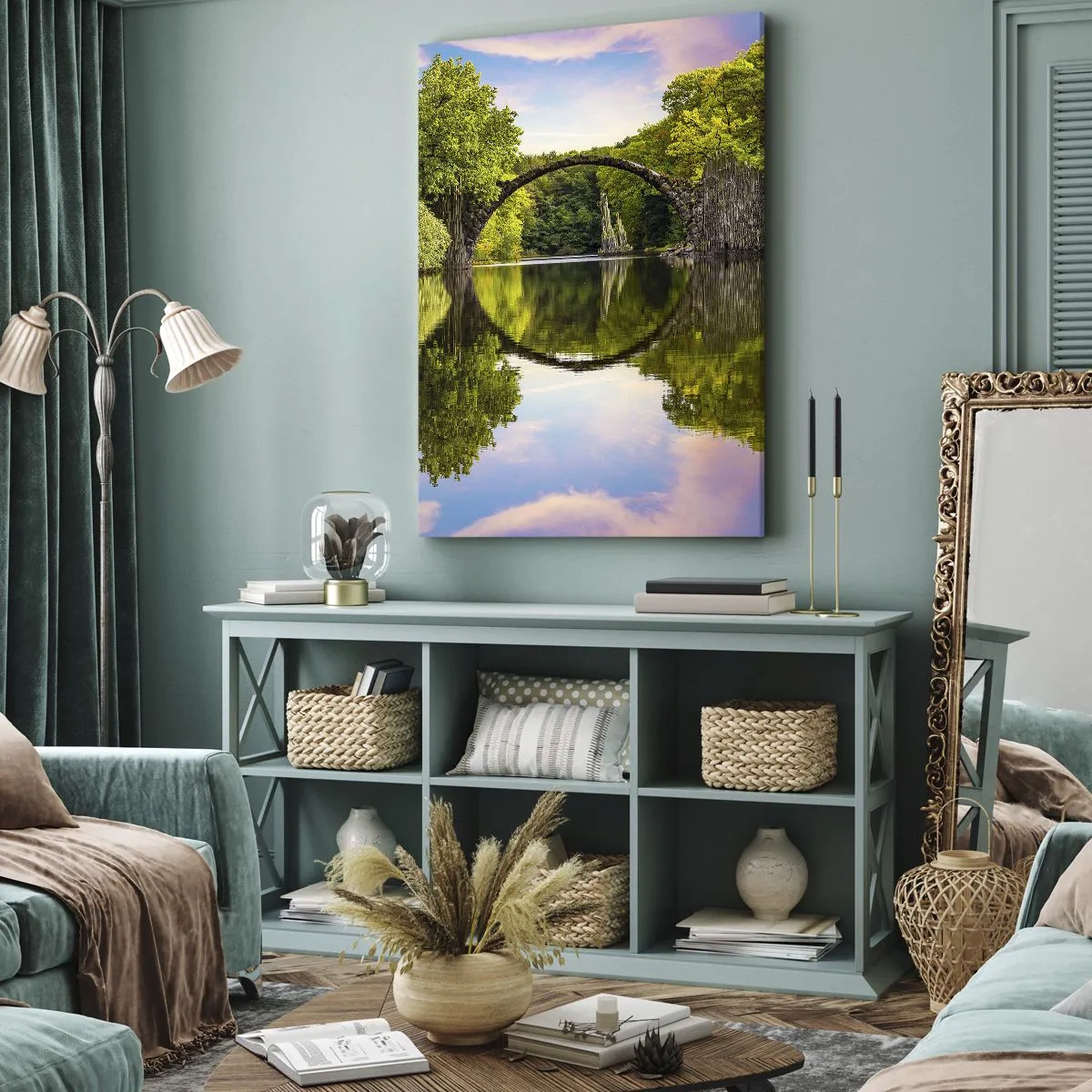 Obraz na płótnie - Na styku dwóch światów - 45x80 cm