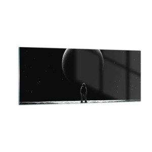 Obraz na szkle - Twarzą w twarz - 100x40 cm